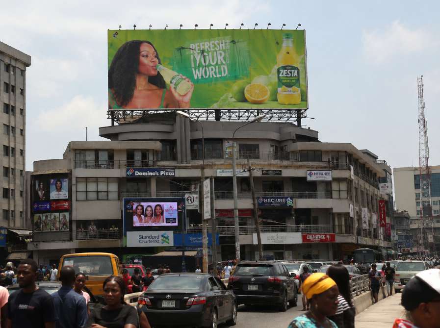 Rooftop billboards