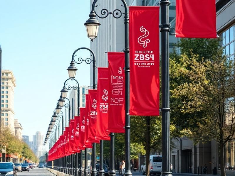 Lamp-Post Advertising